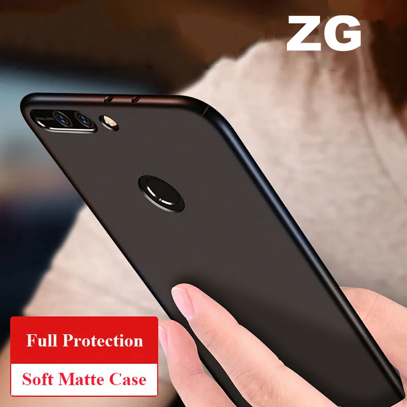 ZG для huawei Honor 7A случае 360 Защита мягкий силиконовый Ультратонкий матовый телефон