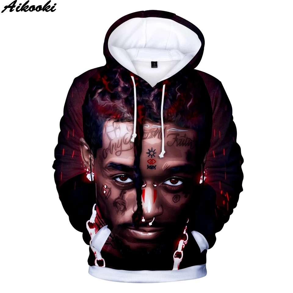 Лидер продаж толстовки Rapper LIL UZI VERT 3D мужские/женские удобная модная одежда в