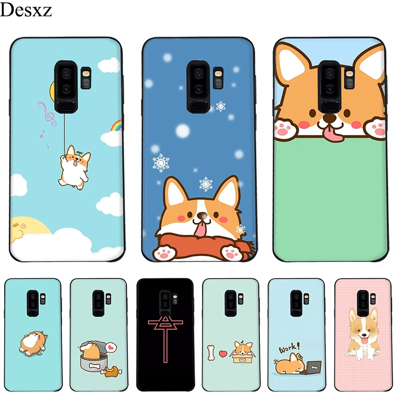 Чехол для Samsung Galaxy A3 A5 A6 A7 A8 A9 A10 A20 A30 A40 A50 A60 A70 Cute Corgi Dog|Чехлы-накладки| |