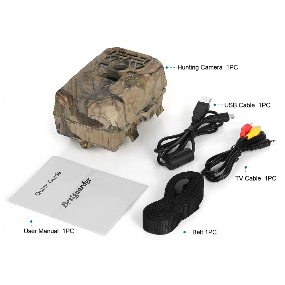 Bestguarder HD ик ночное видение охотничья камера 12 мп цифровая фотоловушка GPS дикая