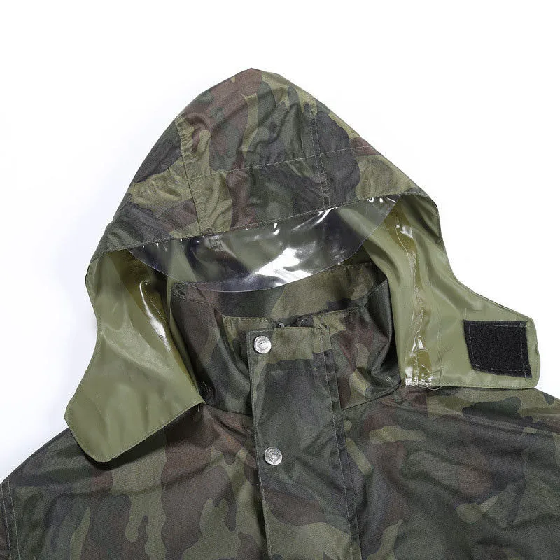 Новый мужской Камуфляжный плащ Непромокаемая куртка с капюшоном|jacket jacket|jacket