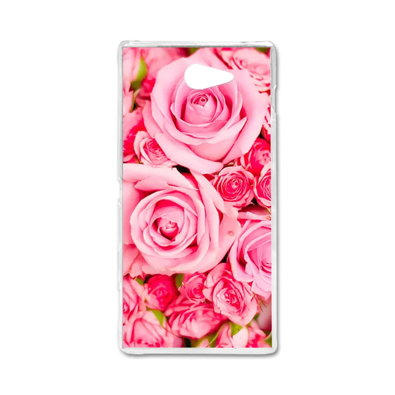Силиконовый чехол для телефона, чехол для sony Xperia M2 D2302 S50H D2303 D2305 D2306, двойной чехол из ТПУ с милыми животными