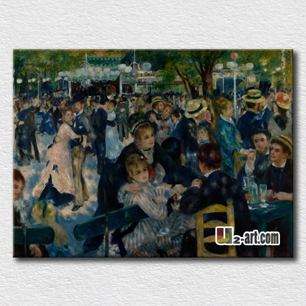 Огюст Ренуар известная картина человека Группа настенные картины повесить на