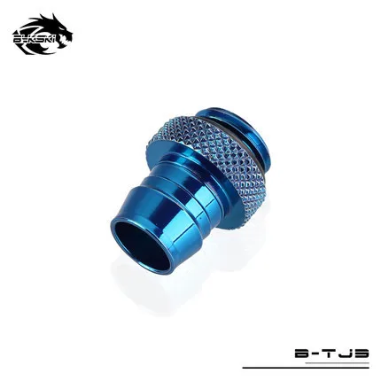 Bykski B-TJ3 изысканный ID 9-10 мм G1/4 ''Мягкая трубка фитинг для водяного охлаждения Радиатор для ПК латунь алмазный порошок