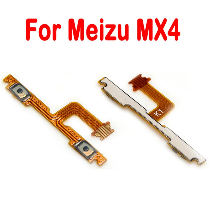 Для Meizu MX4 MX4 Mx6 Mx5 Pro 5 M2 M3 M3S M5 M5S M5C Note M2 Note металлический боковой выключатель питания с кнопкой включения и выключения гибкий кабель