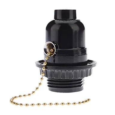Патрон для лампы Bakelite E27 с выключателем|socket lamp holder|lamp holdere27 base |