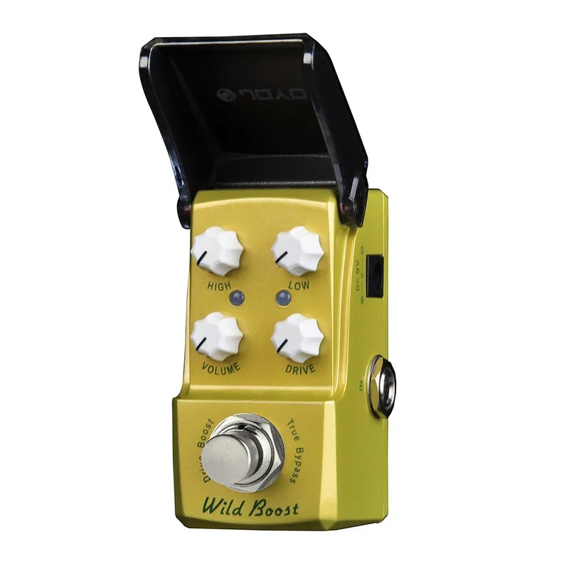 Мини-гитарный педаль JOYO JF-302 Wild Boost усиленный привод настоящий байпас аксессуары