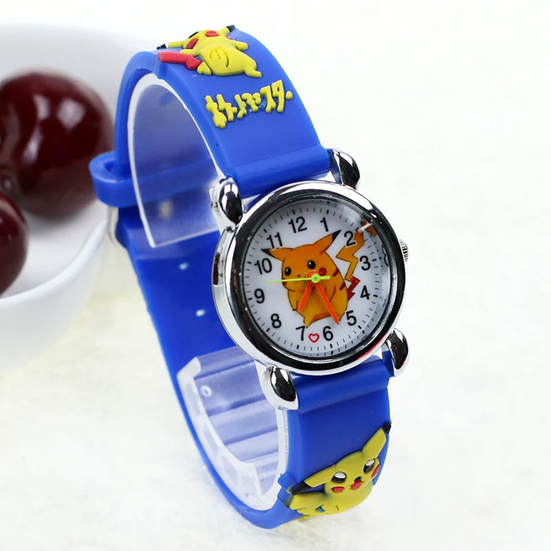 JOYROX Cartoon Pattern Children Sports Watch 2018 Hot Cartoon Rubber Strap Quartz Wristwatch Fashion Girls Boys Kids Clock
