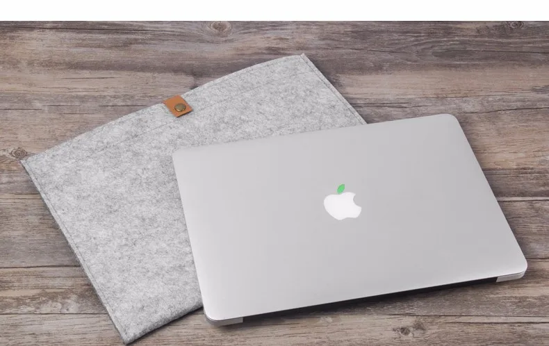 11,6 13,3 15,4 дюймов шерстяной войлок ноутбук рукав сумка чехол для Apple Macbook Air/Pro/retina 11 13 1" Сумка для ноутбука чехол