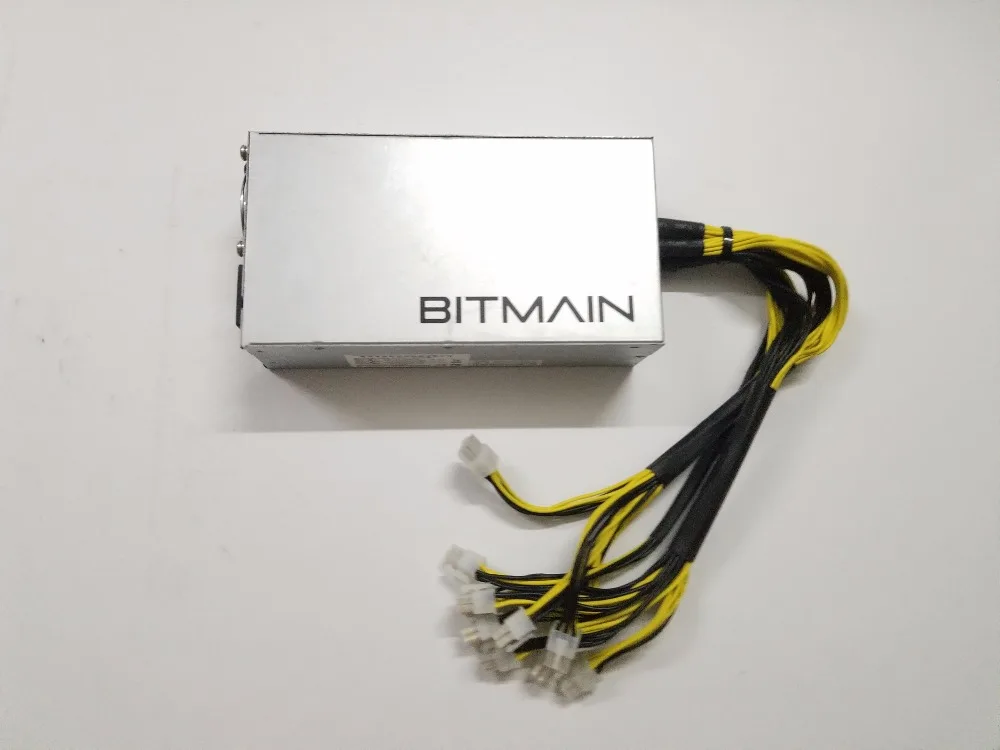 

5 PCS BTC LTC DASH Power Supply BITMAIN APW7-12-1800-A3 1800W For ANTMINER S9 S9i S9j L3+ D3 A3 X3 T9 E3 Z9 Baikal X10 ETH PSU