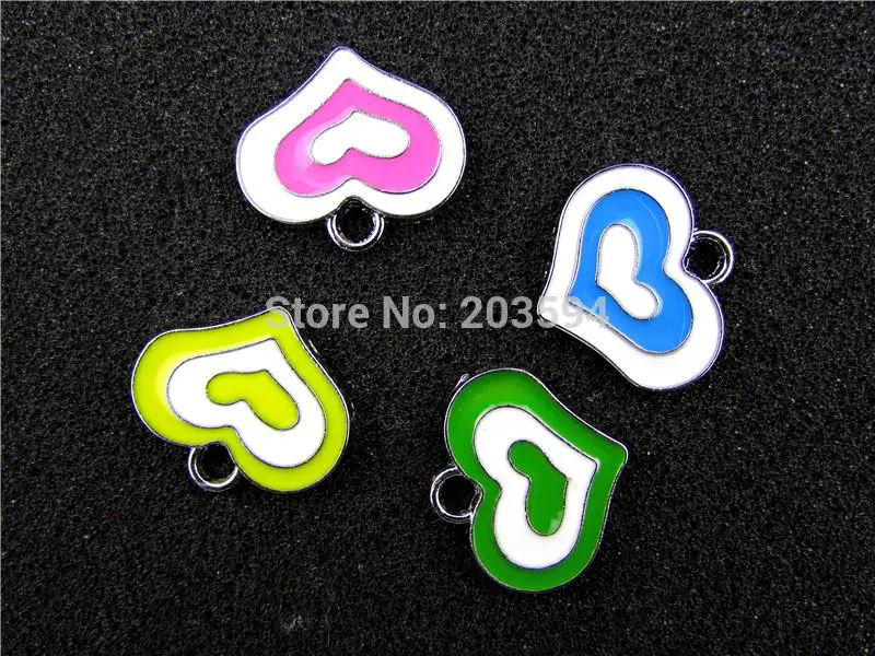 

AE392, разные цвета, 20 шт., металлические эмалированные металлические лампы 22x19 мм