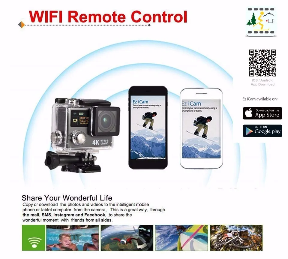 H3 4K 25FPS ultra plus Cam wifi обновленная Экшн-камера H8se два двойных экрана h3r go Sport sj pro 4 hero камера