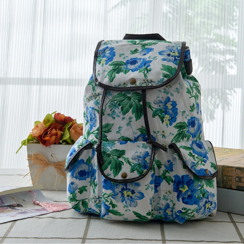 Классический рюкзак с рисунком совы Холщовый Рюкзак для влюбленных винтажный