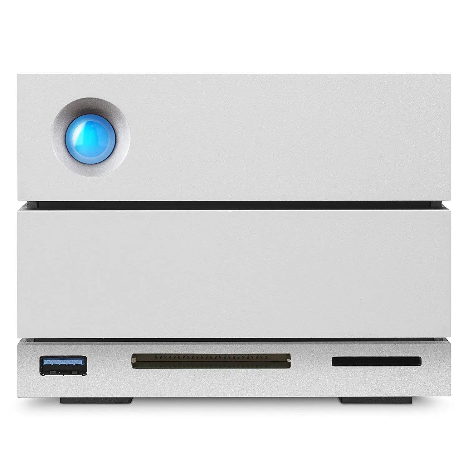 LaCie STGB8000400 8 ТБ (2X4 TB) 2big Dock Professional Dual-Disk Thunderbolt 3 USB-C Desktop RAID Mac корпус жесткого диска |