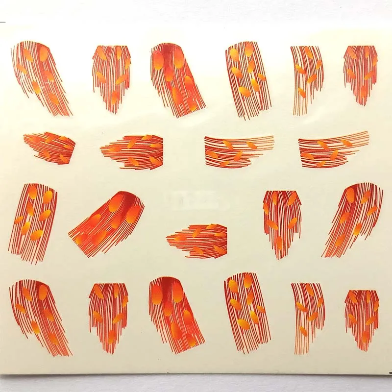 

Water Transfer Stickers Feather Nail Stickers for Nails Art Decal Manicure Wraps Sliders for Nail Art Decorations B27