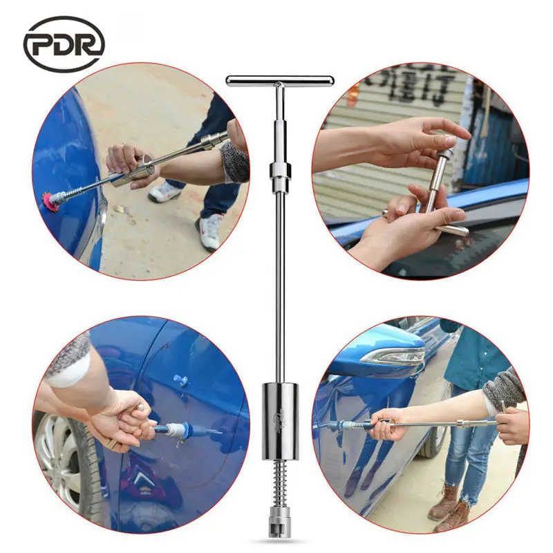 

PDR Tools 2 in 1 Slide Hammer Reverse Hammer Glue Tabs Hail Damage paintless Dent Repair Dent Puller Kit Dent removal