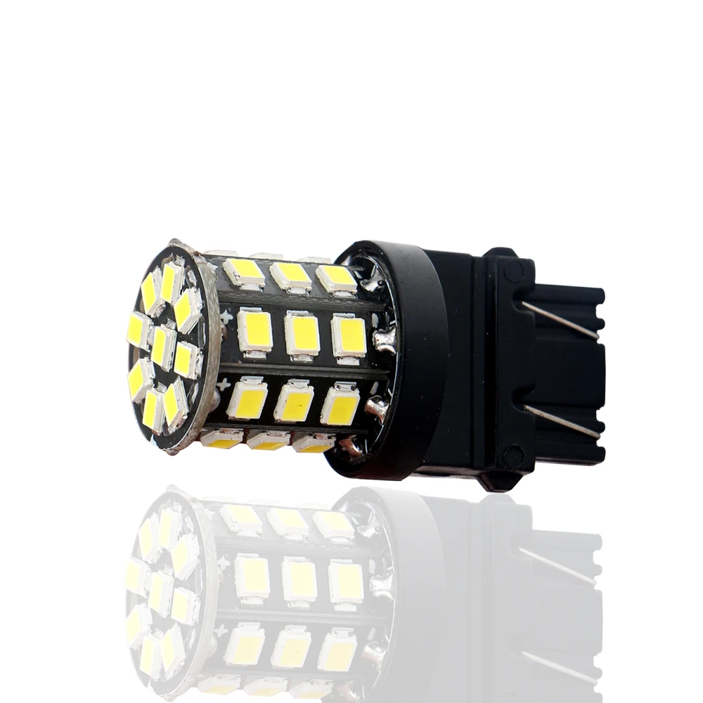 YM E-Bright 10 шт. T25 3157 P27/5 Вт 2835 33 SMD Автомобильные лампы красный белый Янтарный синий 12 В DC светодиодный автомобильный фонарь Поворотные лампы 660Lm
