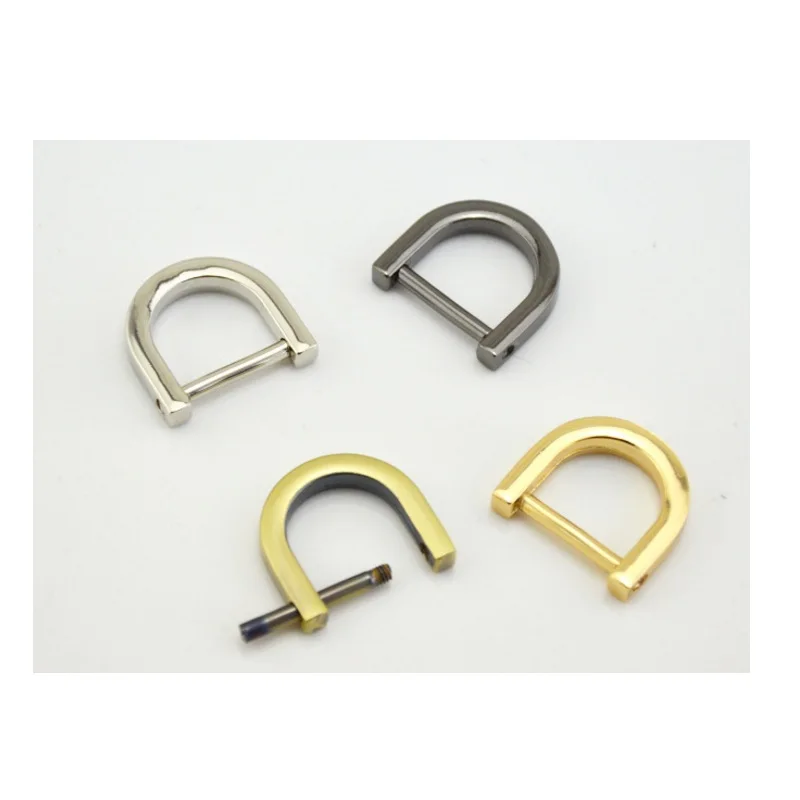 Фото 100pcs/lotMetal Detachable open screw Dee D Ring buckle shackle clasp for Leather Bag strap belt handle shoulder webbing Багаж и сумки 100pcs/lotMetal Detachable open screw Dee D Ring buckle shackle clasp for Leather Bag strap belt handle shoulder webbing Багаж и сумки