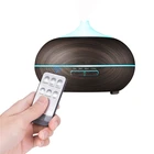 Электрический распылитель эфирных масел для ароматерапии, 500 мл, с 7 меняющимися цветами, светодиодный светильник ковой увлажнитель воздуха