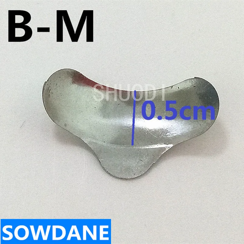 60 pcs B Medium 20 шт./компл. стоматологический секционные Контурные матрицы матрица - Цвет: 60 pcs B Medium