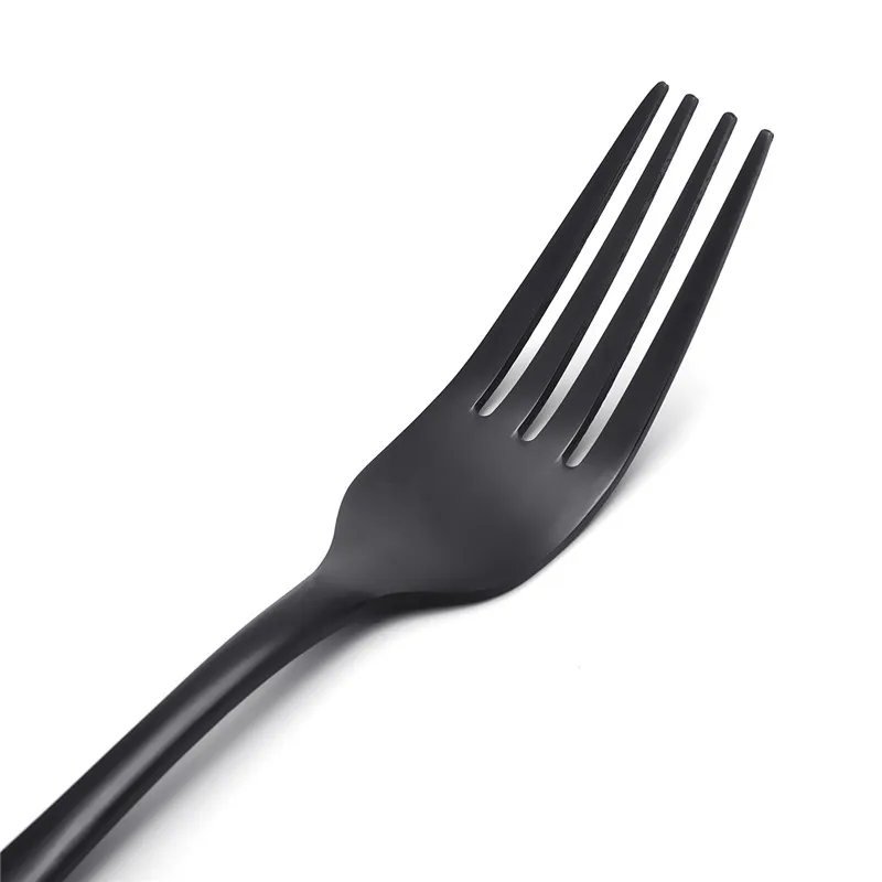 KCASA 1 шт. нержавеющая сталь черная Западная Посуда столовая посуда столовые