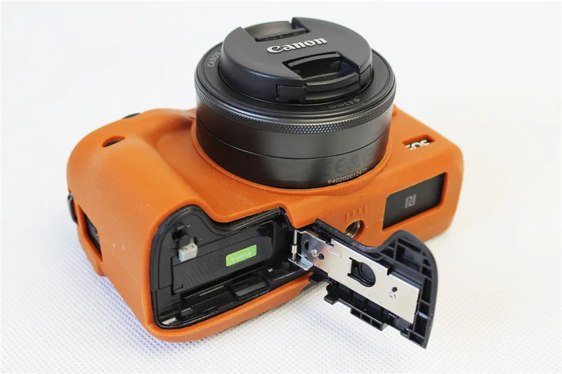 Красивый мягкий силиконовый резиновый чехол для корпуса камеры Canon EOS M3 EOSM3|camera case