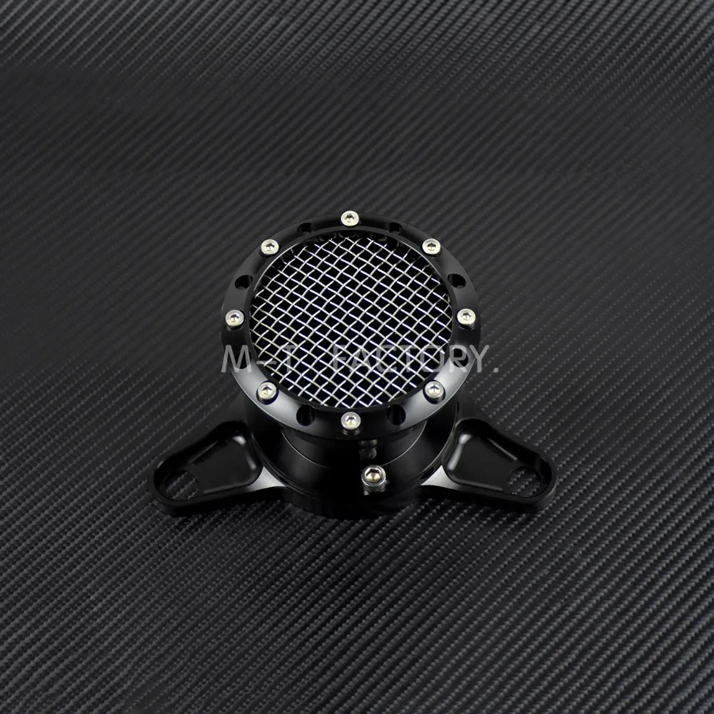 Фильтр для очистки воздуха мотоцикла Black Speed Stack алюминиевый фильтр с ЧПУ Harley Sportster