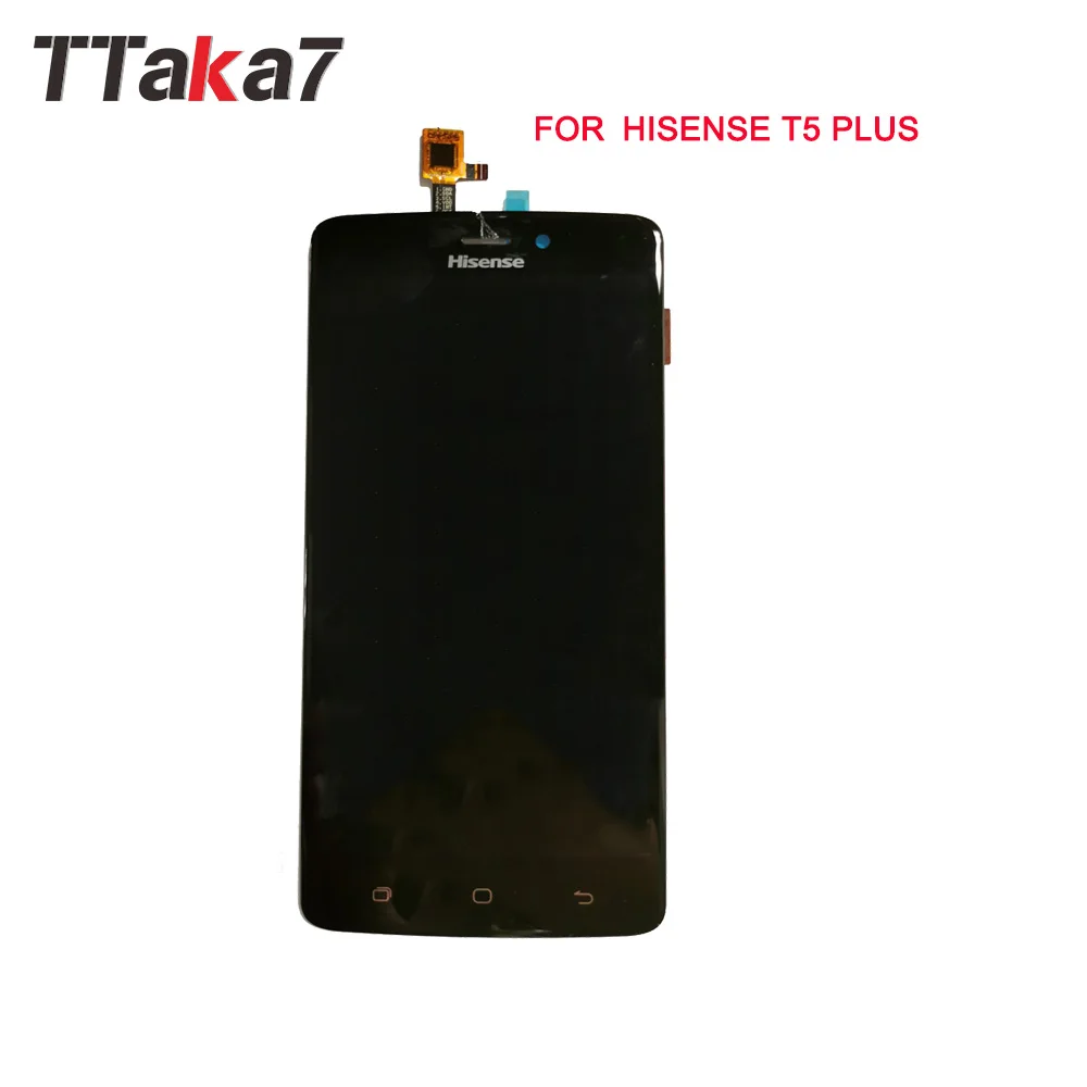 Для Hisense T5 Plus ЖК дисплей с кодирующий преобразователь сенсорного экрана в сборе