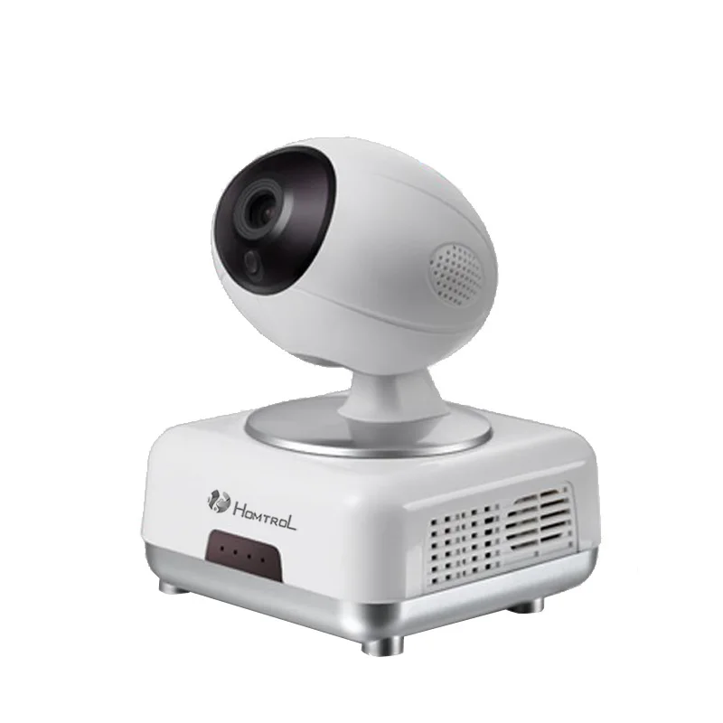 Homtrol SCA8 Mini WiFi 720P HD - Wireless IP Camera Two Way Audio Home Security Plug & Play iPhone Mobile View Setup | Безопасность и