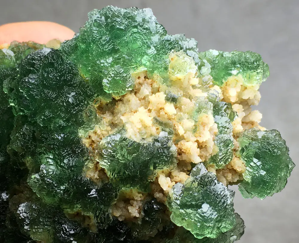 265g натуральный идеальный флюорит образец минерала беспроводные роутеры