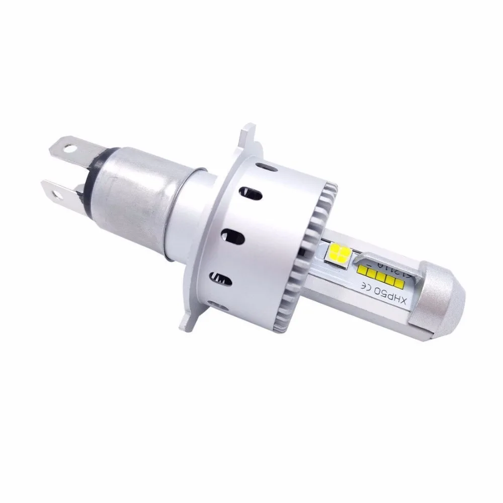 2 * High End CanBUS светодиодный авто лампы фар с чипом CREE XHP50 для H4 H7 H8 H9 H11 9006 9005 Hi Lo