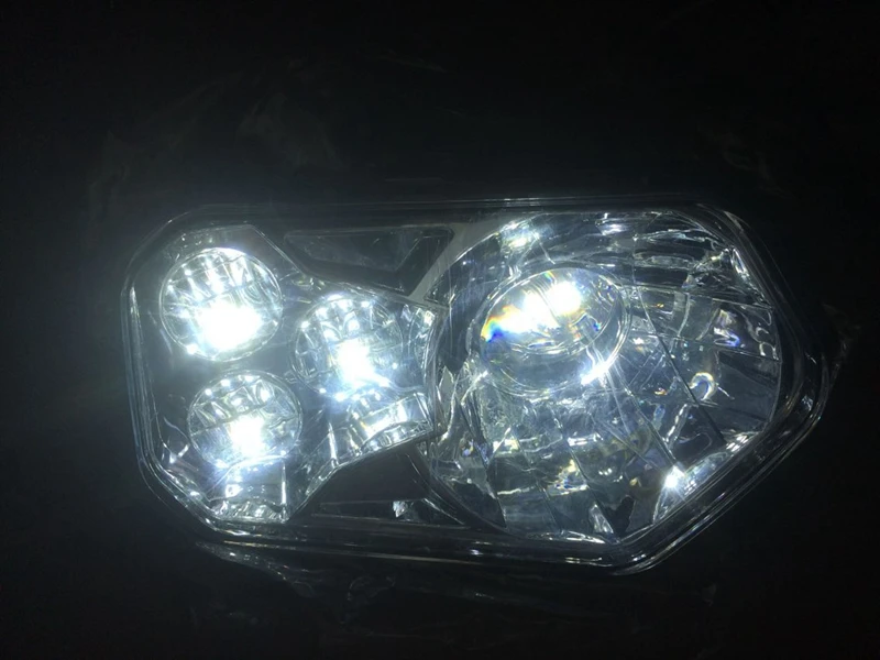 Marloo ATV UTV светильник аксессуары проектор головной светильник Polaris Ranger/Sportsman светодиодный головной светильник комплект для Polaris Ranger Side X Side