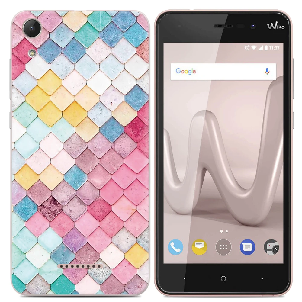 Чехол для телефона Wiko Lenny4 Lenny 4 5 дюймовая Милая мультяшная Высококачественная