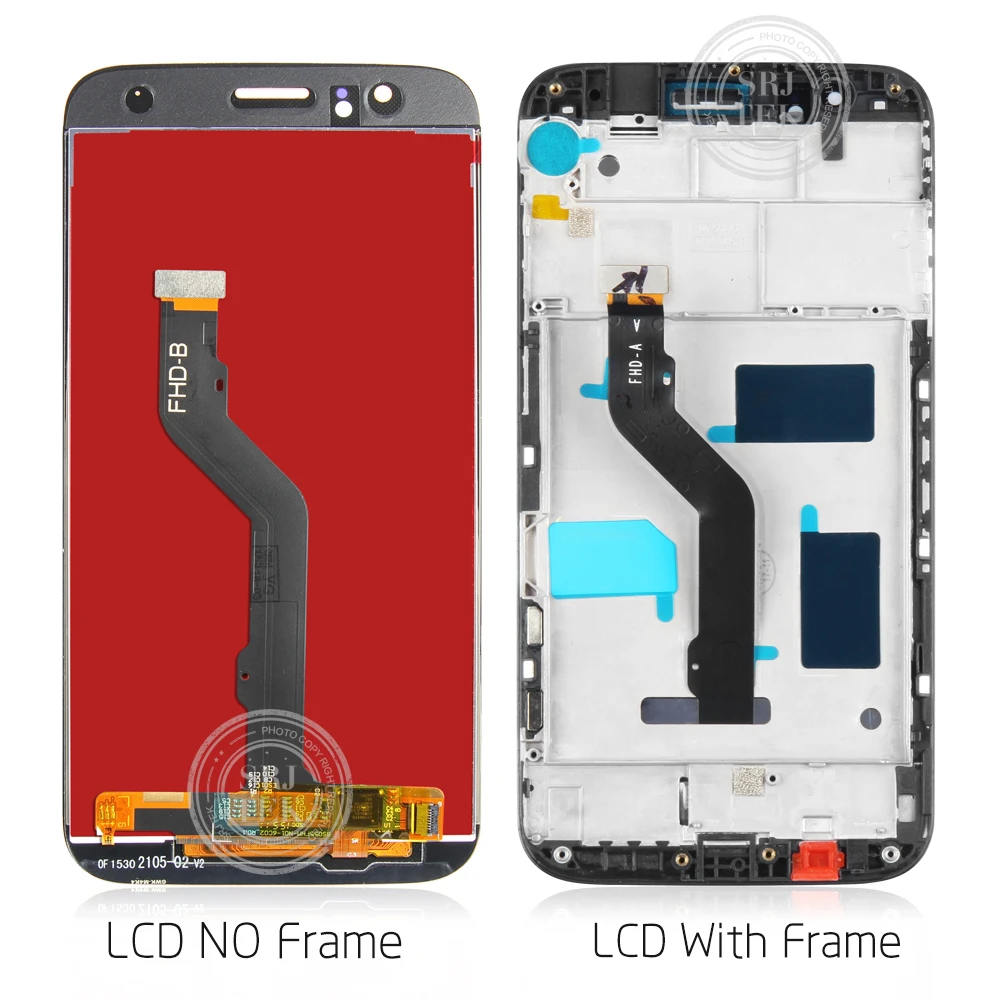 Оригинальный ЖК-дисплей для HUAWEI G8 сенсорный ЖК-экран с рамкой Замена экран