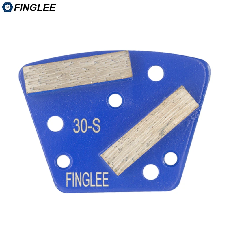 FINGLEE зернистость 16/30 трапециевидная Алмазная бетонная шлифовальная обувь