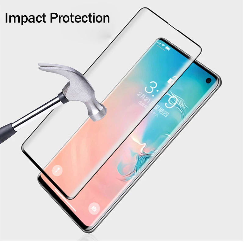Закаленное стекло для экрана samsung galaxy s10 s8 s9 plus s10e note 8 9 s7 edge s 10 7 3d gaxaly|Защитные