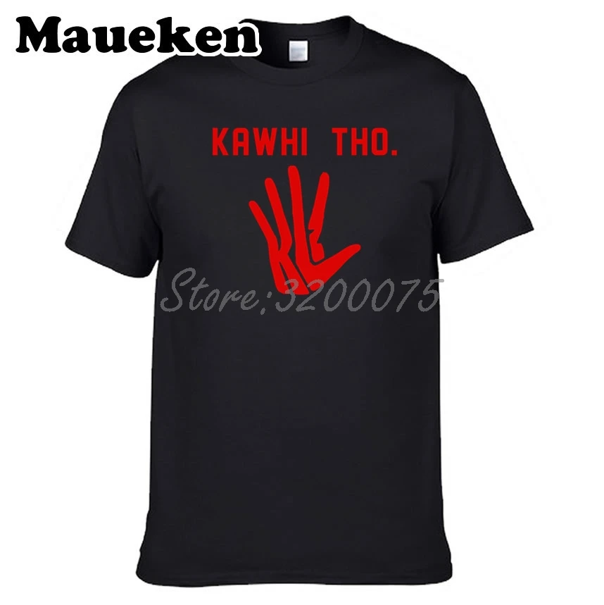 Мужская футболка с круглым вырезом Kawhi Leonard KAWHI THO 2 MVP KL2 Los Angeles W17072806|t shirt men|t shirtshirt men