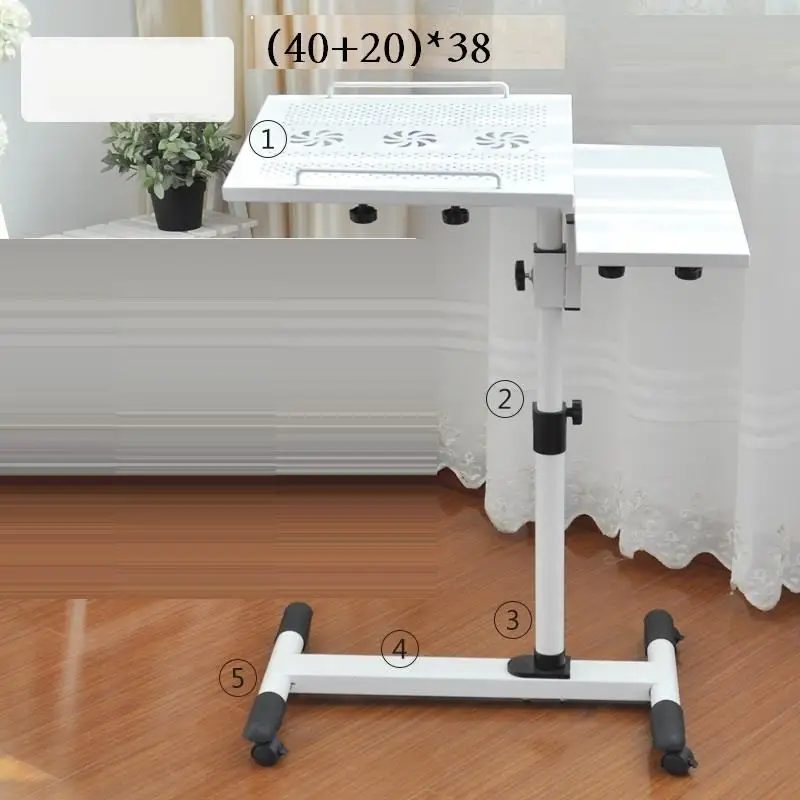Портативная подставка для ноутбука Dobravel Portatil Escritorio Tafel, Офисная маленькая Регулируемая прикроватная подставка для ноутбука, компьютерный стол - Цвет: Version P