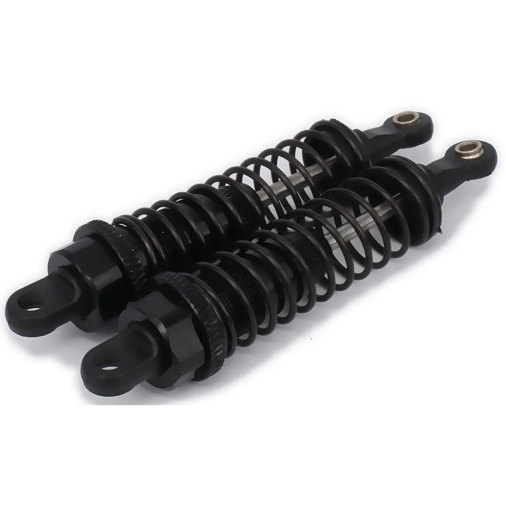 2 шт. масляный Регулируемый 70 мм Алюминиевый задний амортизатор из сплава для