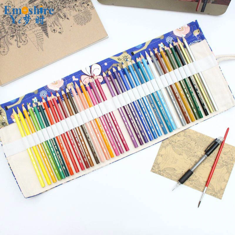 Модный хлопковый тканевый пенал Emoshire с милым оленем большого размера для