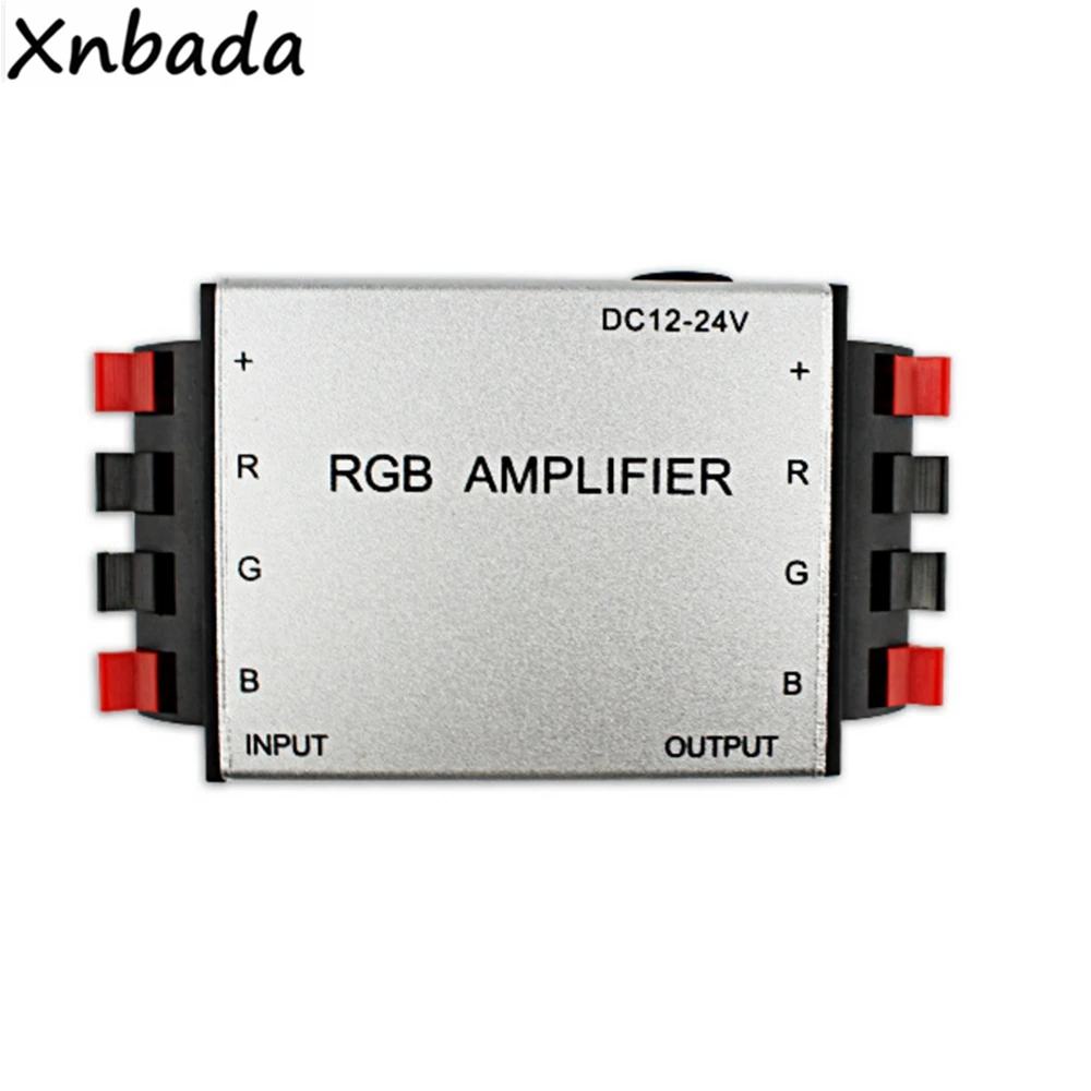 Фонарь вход 4A * 3 канала выход для 2835 3528 5050 RGB светодиодной ленты|rgb led amplifier|led