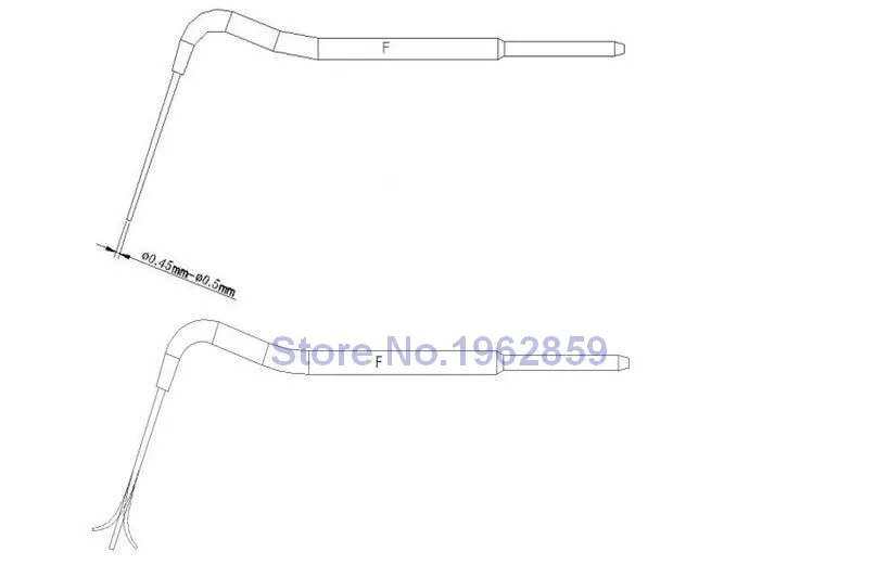 4 шт. наконечники игл с подогревом для Эндо Отбеливание Зубов Наконечник