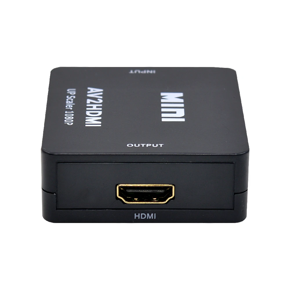 CHIPAL Mini AV в HDMI видео конвертер коробка AV2HDMI RCA CVBS адаптер для HD ТВ PS3 PS4 PC DVD Xbox