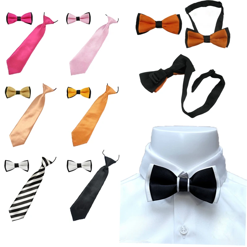 2 шт. детские галстуки бабочки|tie matching|boys bow tieskids tie |