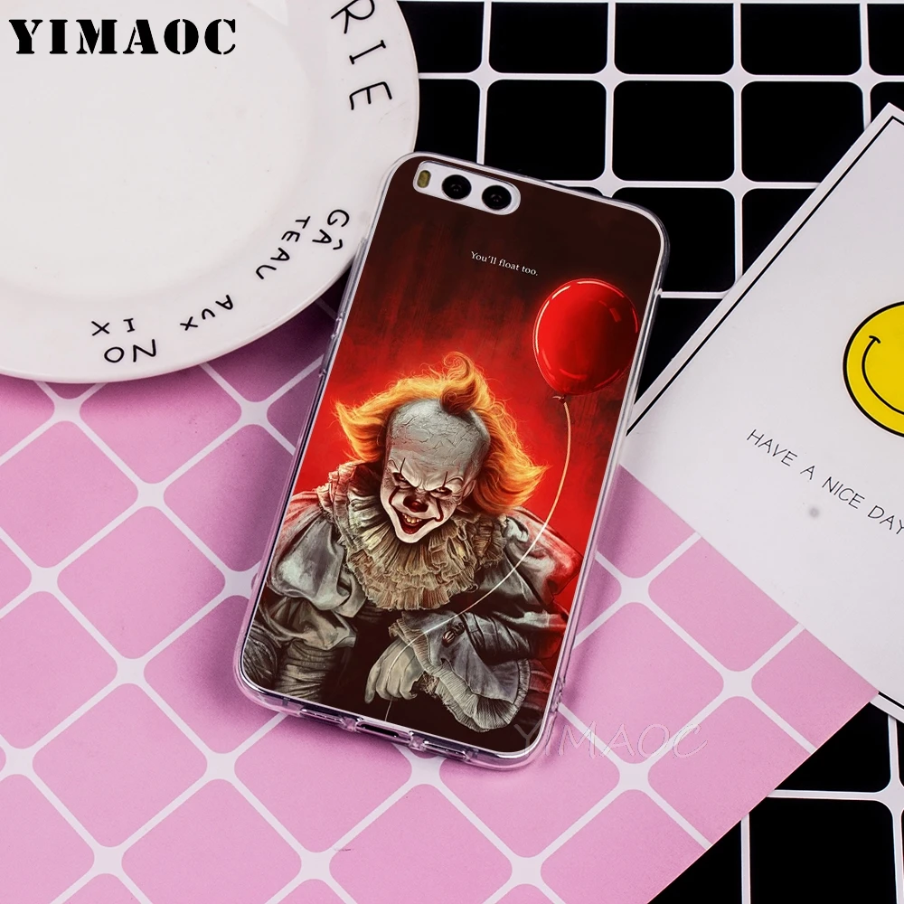 YIMAOC Stephen King s ItSoft TPU чехол для Xiaomi Redmi 6 4X 5A 4A S2 Note 4 5 Pro Plus Mi 8 9 SE A2 A1 MiX 2S MAX 3 |