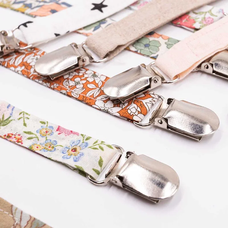 

Baby Pacifier Clip Chain Cotton Floral Printed Dummy Holder Chupetas Soother Pacifier Clips Leash Strap Nipple Holder