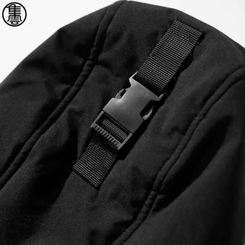 Для мужчин 2017 Новинка зимы черный сзади с длинными Подпушка пальто мода