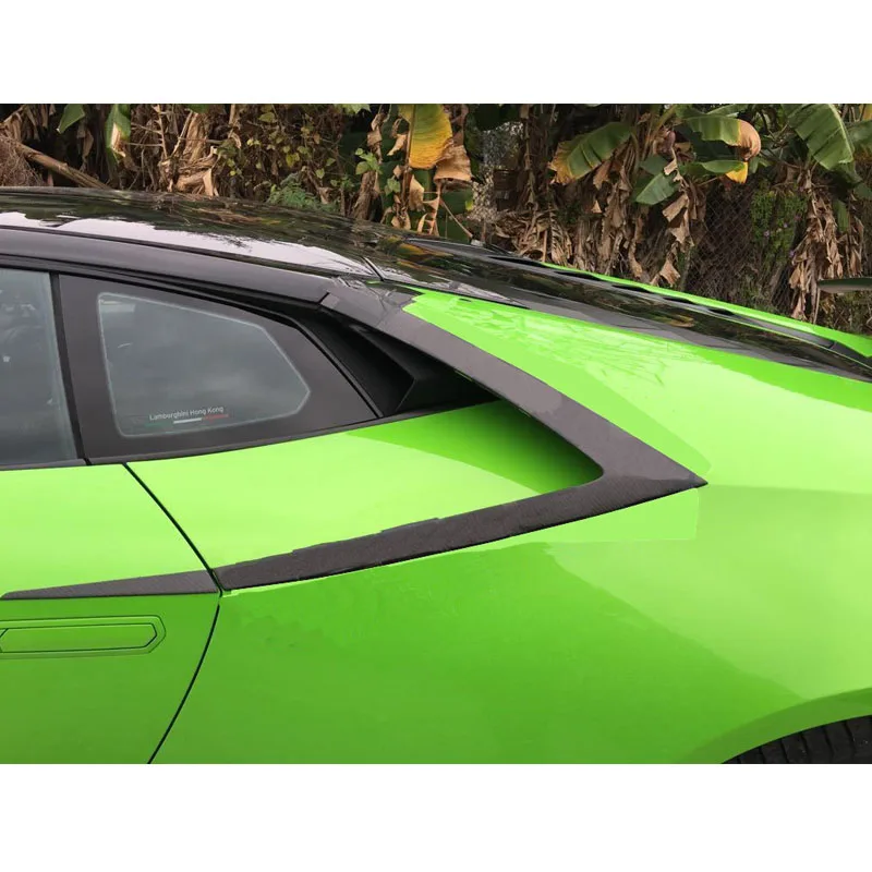 

Carbon Fiber rear fender intake scoop trim cover for Lamborghini Huracan LP610-4 201-2017