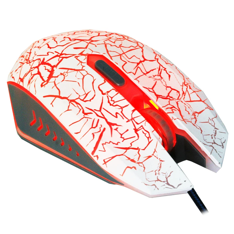 Gaming Mouse Optical 4000 DPI 6 Button Led USB Wired Mice Computer Gamer 7 LED color Changing | Компьютеры и офис