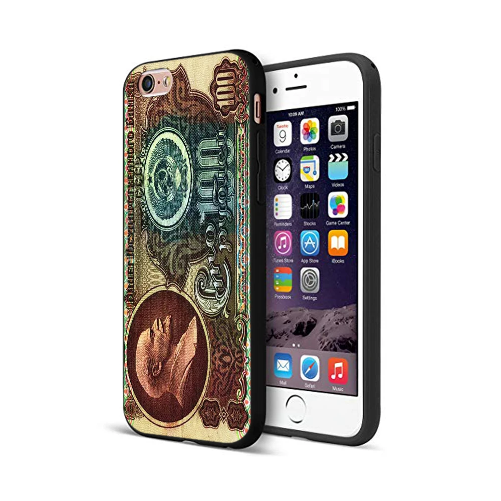 Черный чехол из ТПУ для iphone 5 5s se 6 6s 7 8 plus x 10 силиконовый XR XS 11 pro MAX с денежными